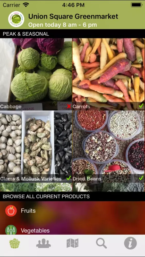 ภาพหน้าจอของ Union Square Greenmarket