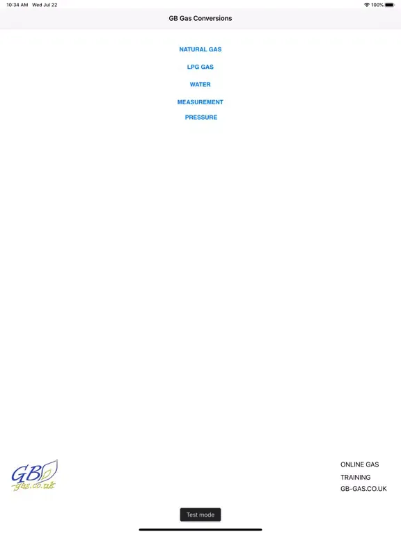 Capturas de pantalla de GB Gas Conversion Calculator iPad 