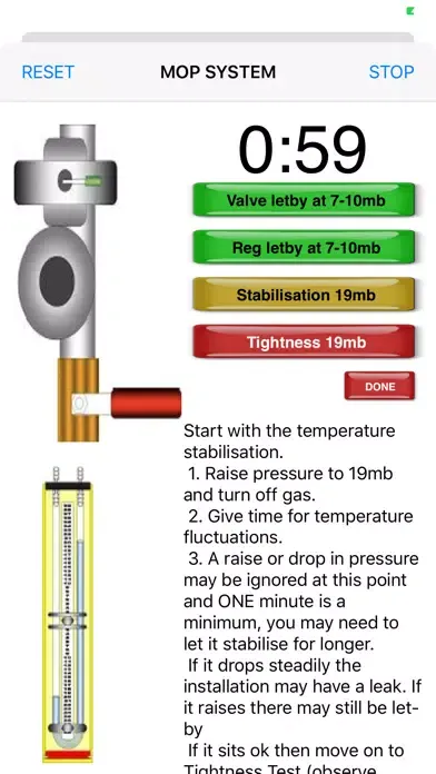 ภาพหน้าจอของ GB Gas Tightness NG + LPG