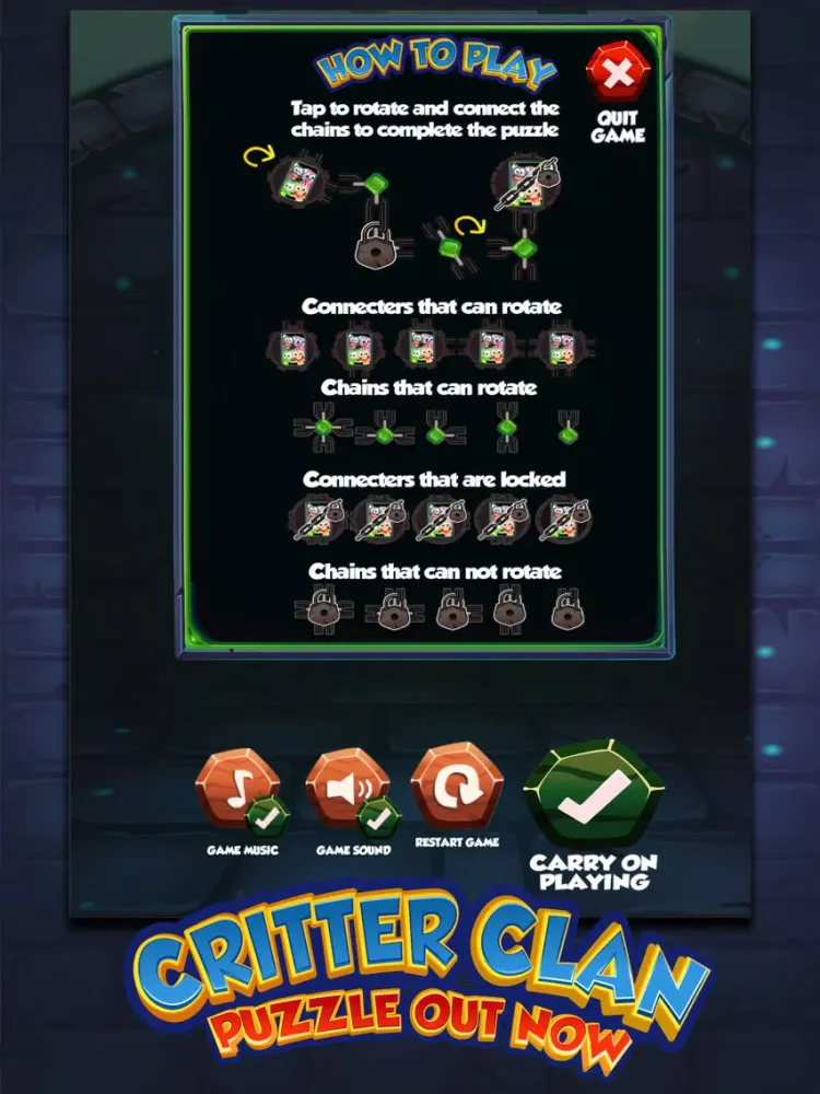 تصاویر Critter Clan Let Them Out! iPad 