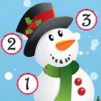 A Christmas Counting Game for Children: Learn to Count the Numbers with Santa Claus
