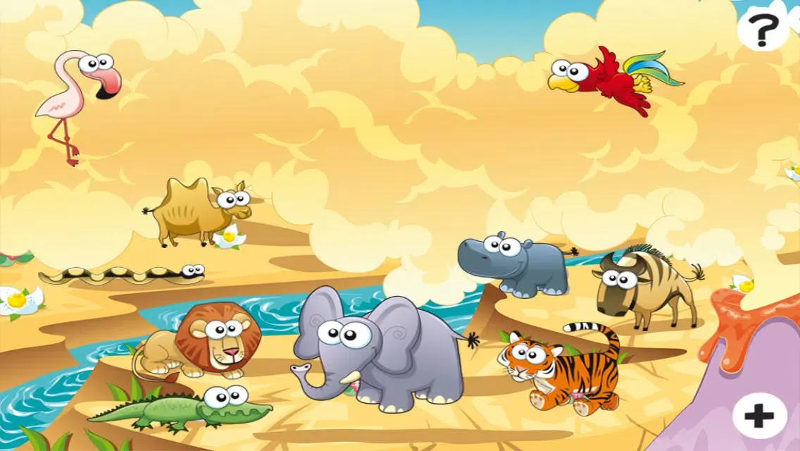 Capturas de pantalla de Savannah counting game for children: Learn to count the numbers 1-10 with safari animals