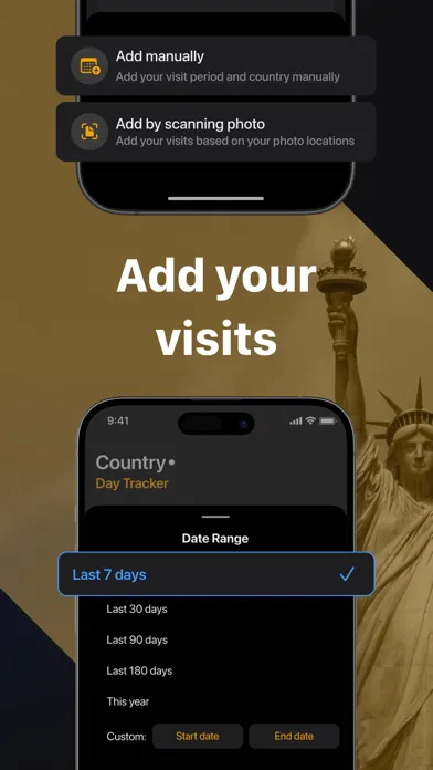 Country Day Tracker: I've been应用截图