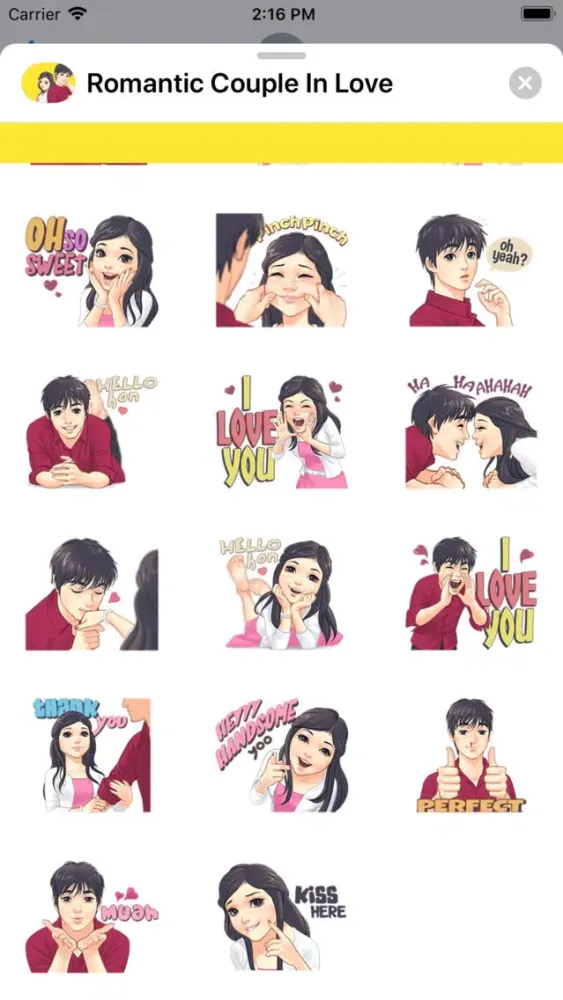 Romantic Couple In Love應用截圖