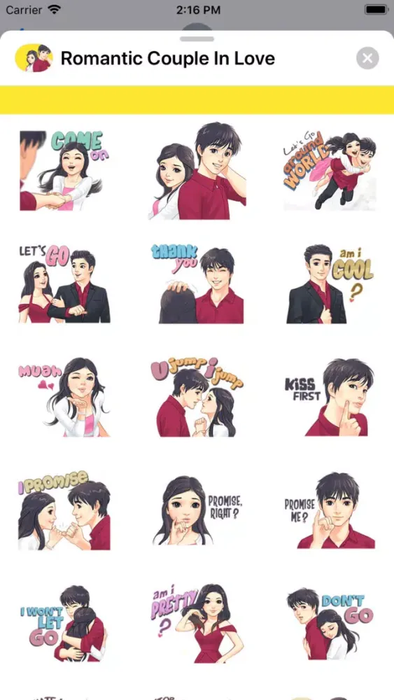 Romantic Couple In Love應用截圖