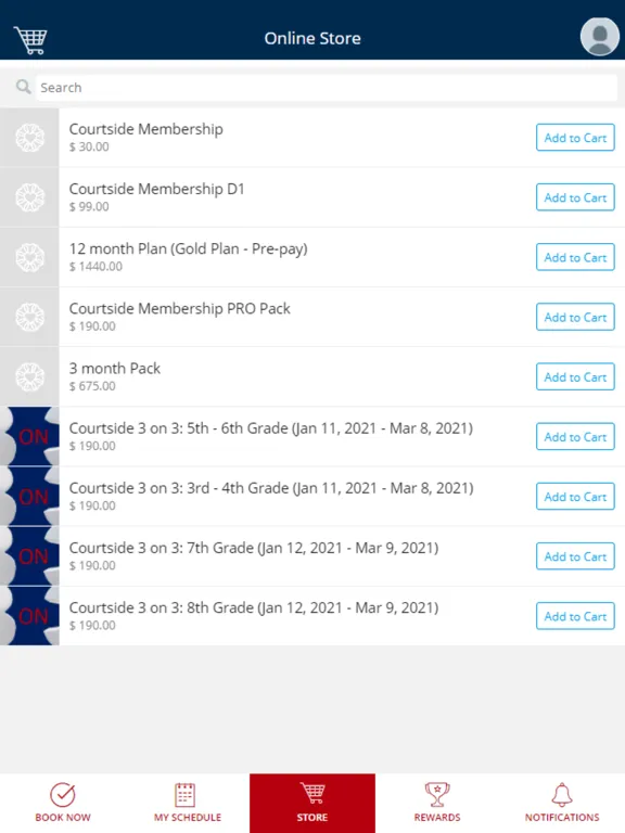 Courtside by dlux iPad  Screenshots