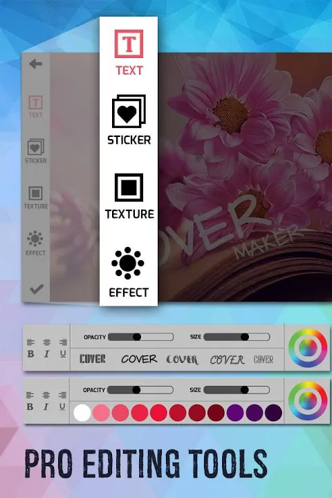 Captures d'écran de Cover Photo Maker