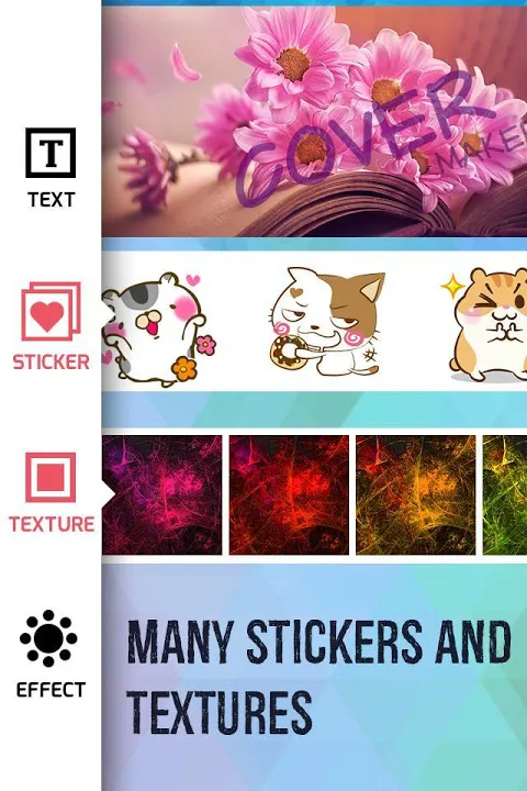 Captures d'écran de Cover Photo Maker