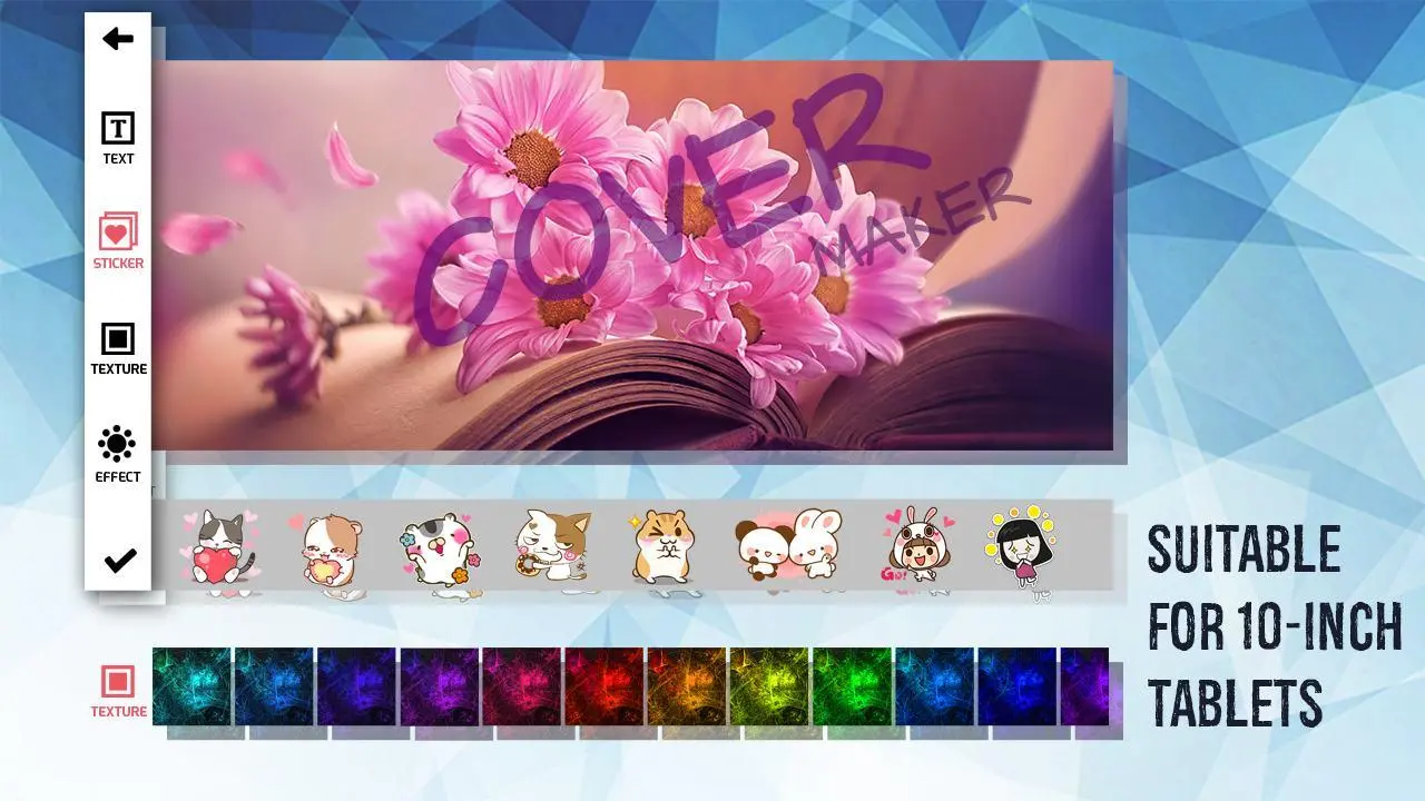 Captures d'écran de Cover Photo Maker