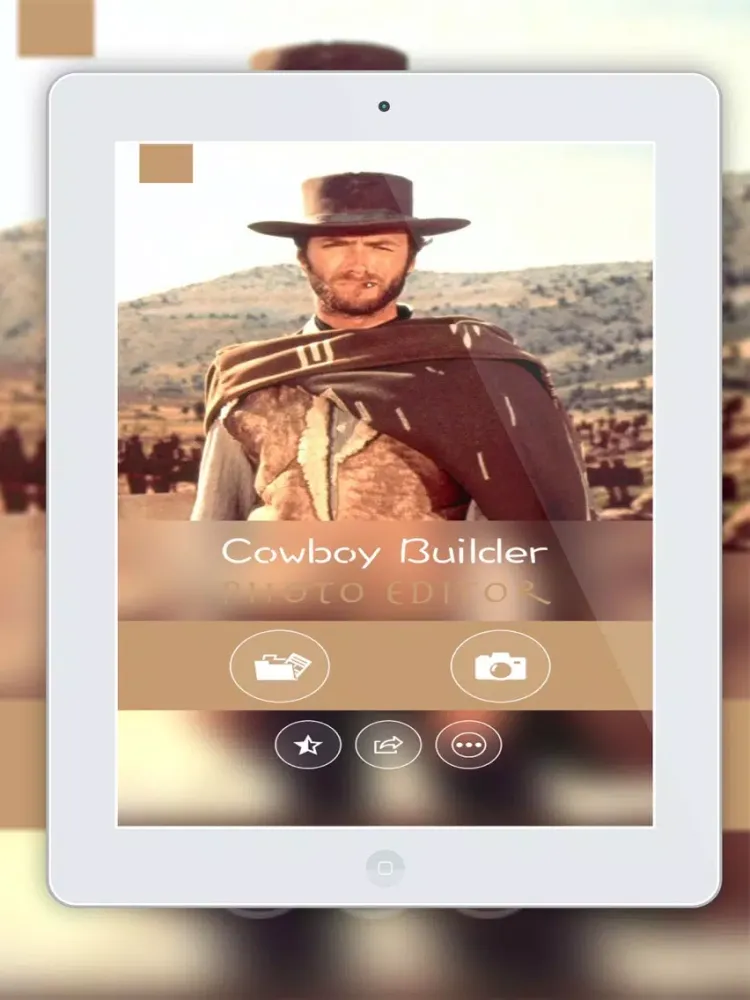 ภาพหน้าจอของ Cowboy photo suit dresses iPad 