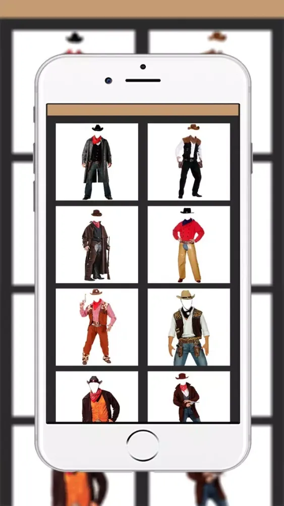 ภาพหน้าจอของ Cowboy photo suit dresses