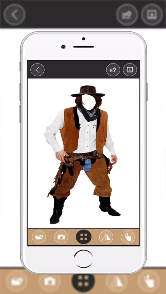 ภาพหน้าจอของ Cowboy photo suit dresses