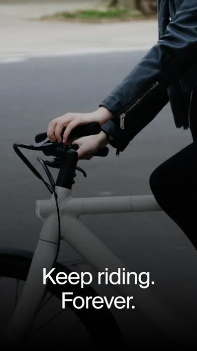 Screenshot di Bikey App