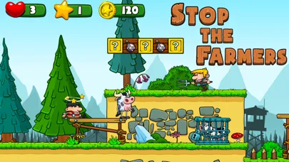 Captures d'écran de Super Cow - The Revolution