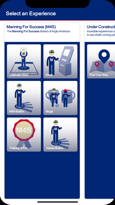 ภาพหน้าจอของ Anglo American AR