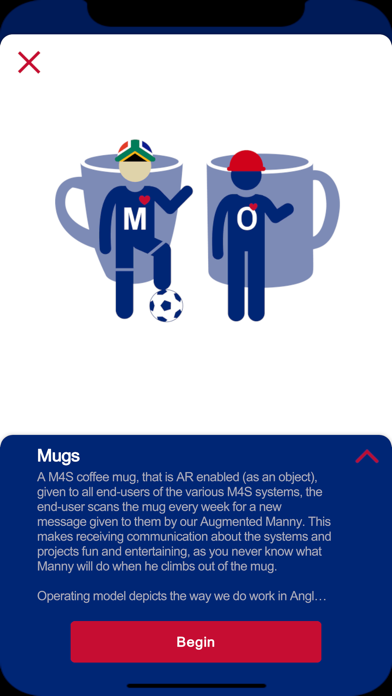 ภาพหน้าจอของ Anglo American AR