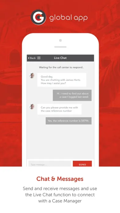 Zrzuty ekranu Global App