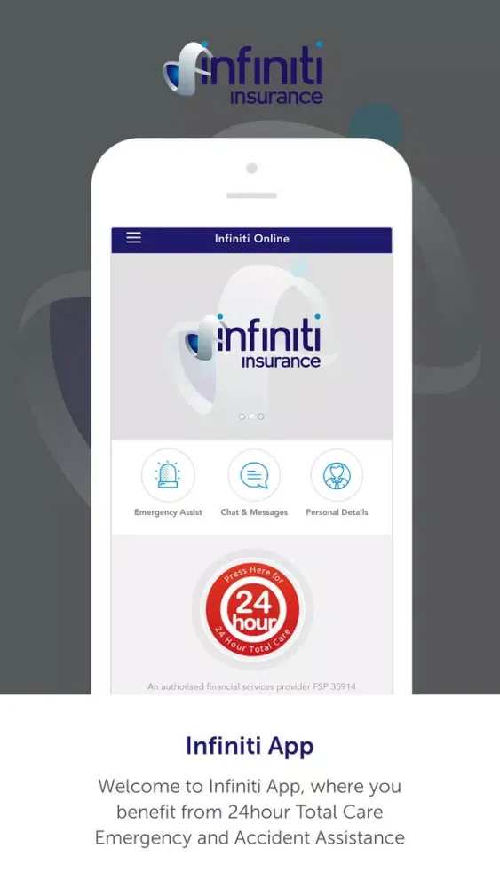 ภาพหน้าจอของ Infiniti Online