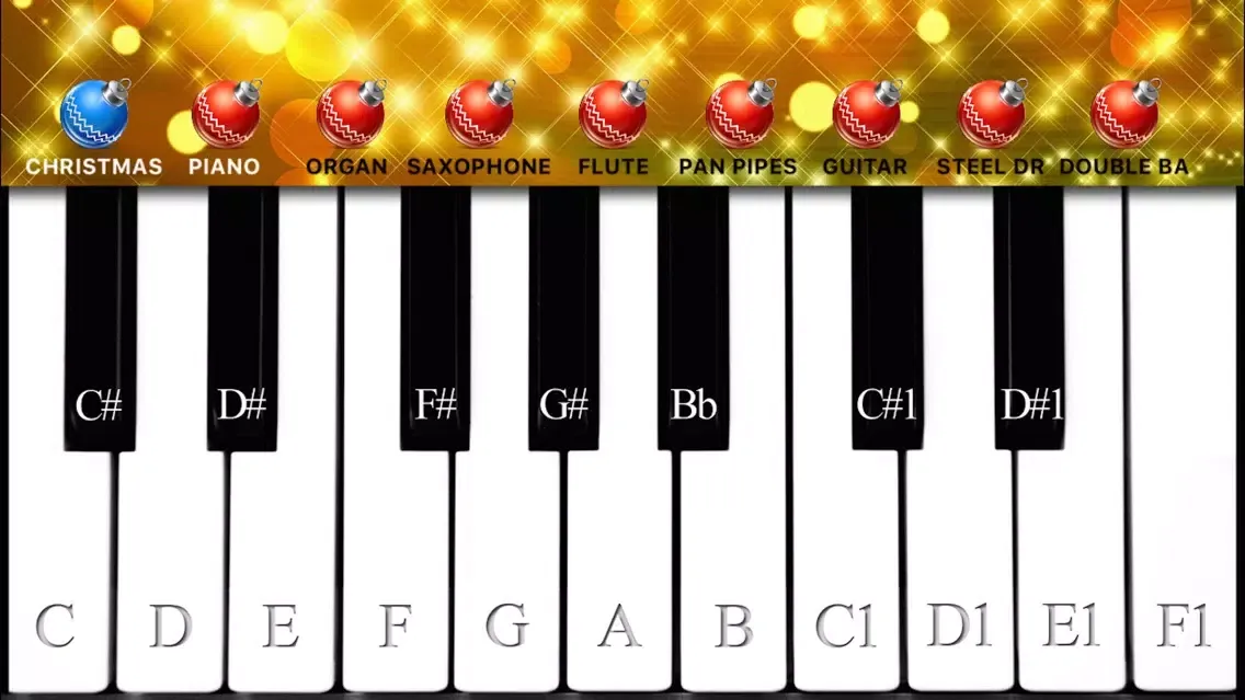 Captures d'écran de Christmas Piano