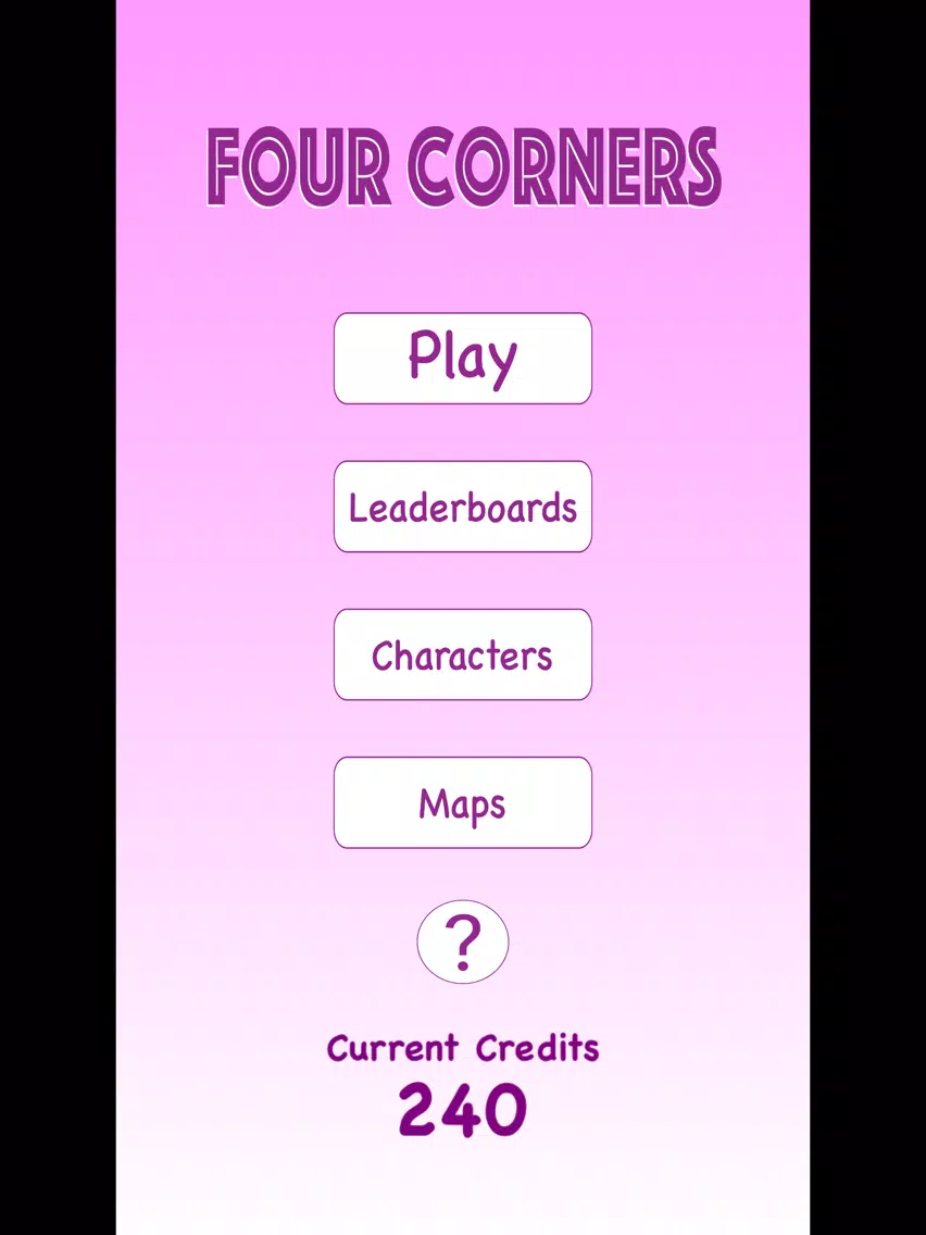 Tangkapan layar Four Corners! iPad 