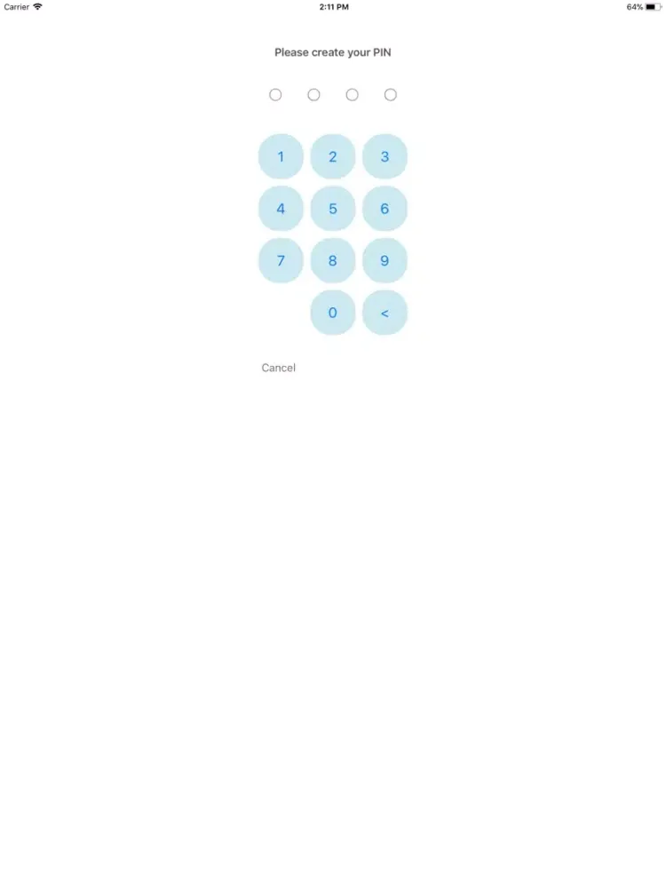 ภาพหน้าจอของ iQuestOffline iPad 