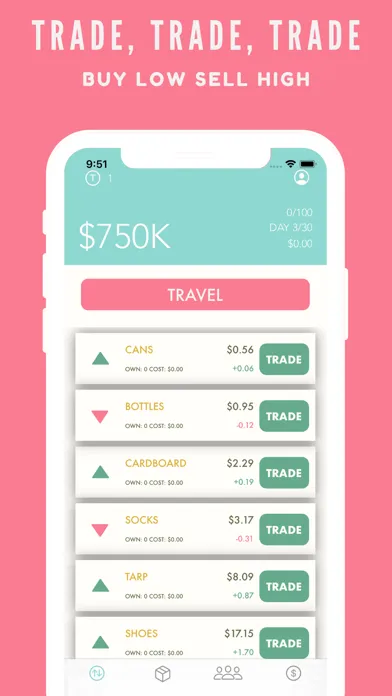 ภาพหน้าจอของ Homeless Trader - Simulator