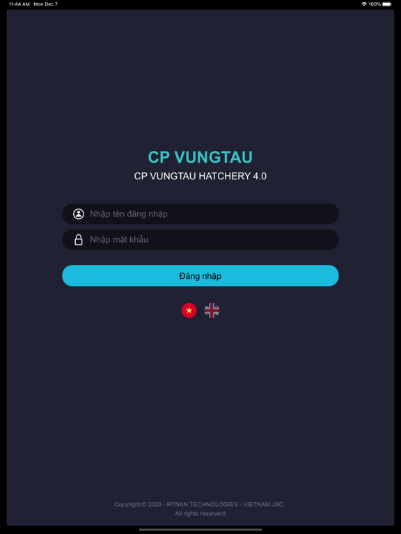 CP VUNGTAU HATCHERY 4.0 iPad  スクリーンショット