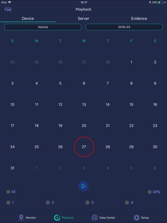 Ctrack Iris iPad  سکرین شاٹس
