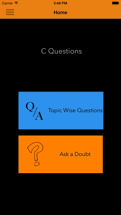 Tangkapan skrin C Questions
