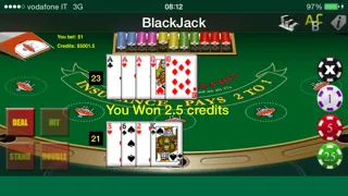 Ảnh chụp màn hình của Black Jack Training
