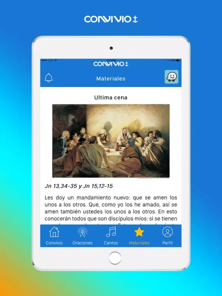 Convivio Cali iPad  स्क्रीनशॉट