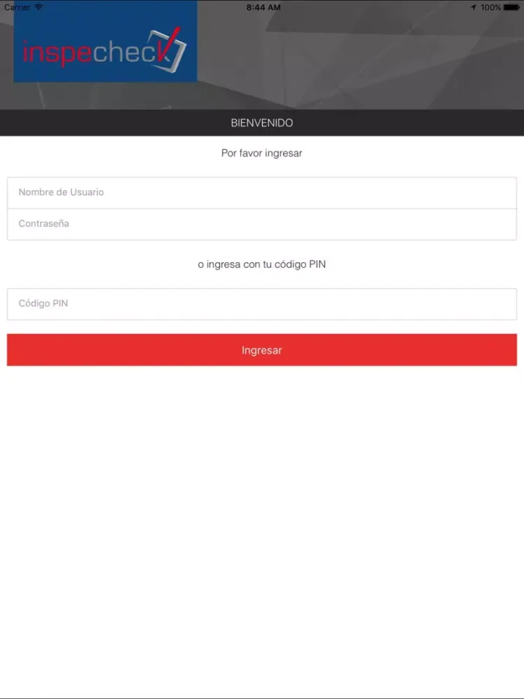 Inspecheck iPad  স্ক্রিনশট