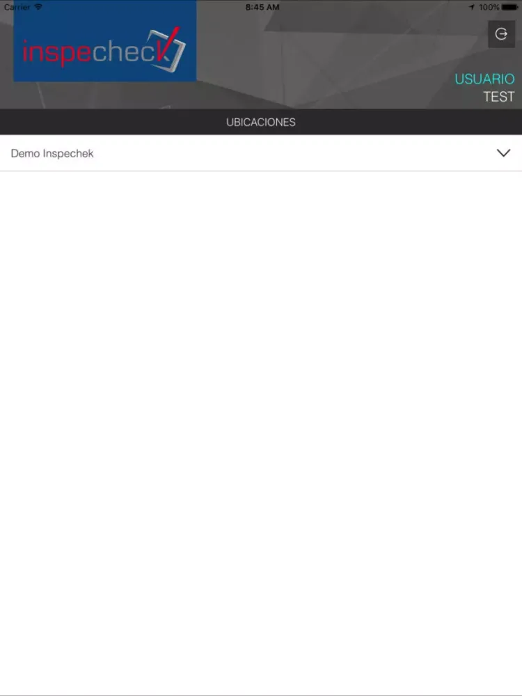 Inspecheck iPad  স্ক্রিনশট