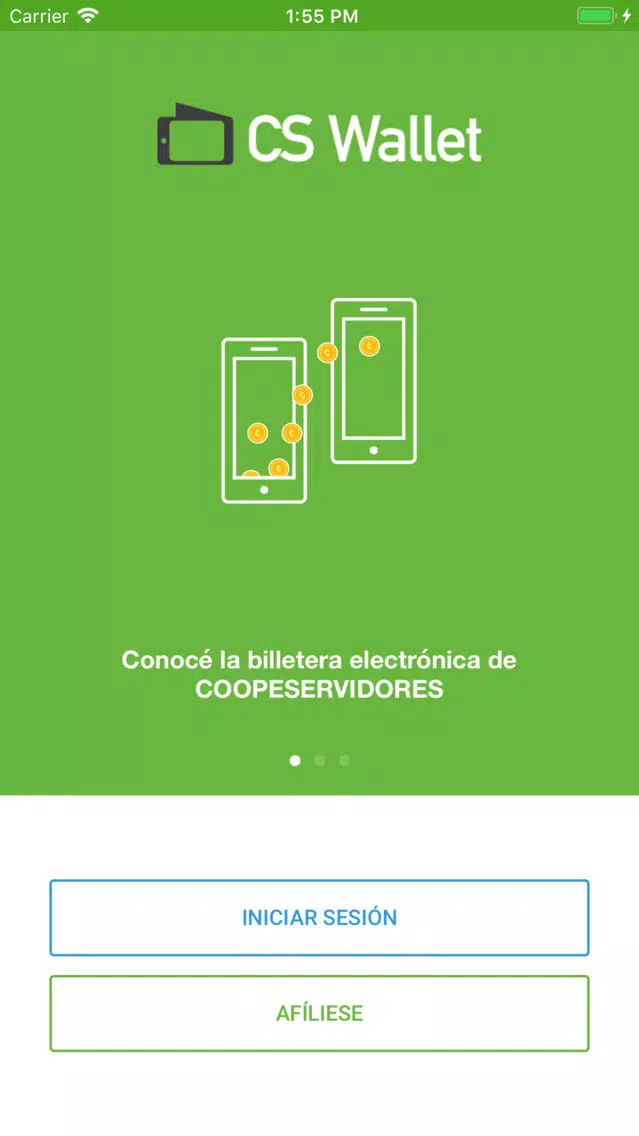 CS Wallet سکرین شاٹس