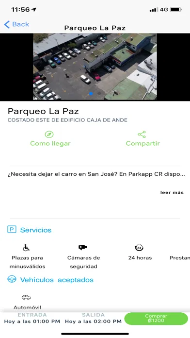 Parkapp Costa Rica Screenshots