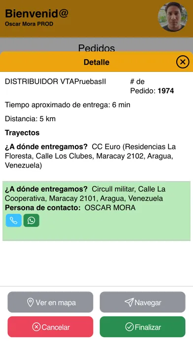 Mandaditos Mensajero Screenshots