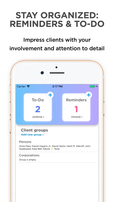 Clients — CRM mobile, personal স্ক্রিনশট