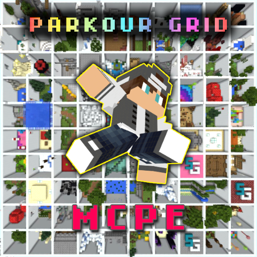 Parkour Grid MCPE Map Parkour Grid MCPE Map
