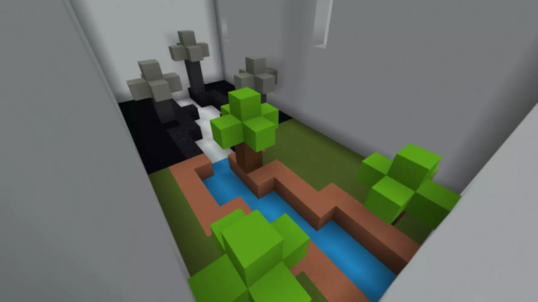 Parkour Grid MCPE Map Screenshots
