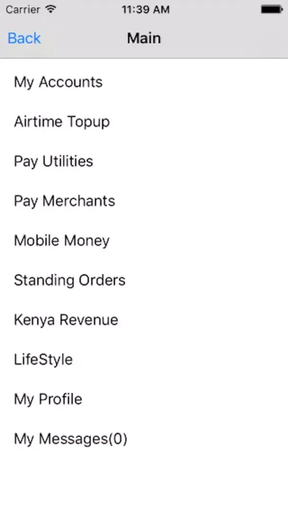 KWFT Mobile Screenshots