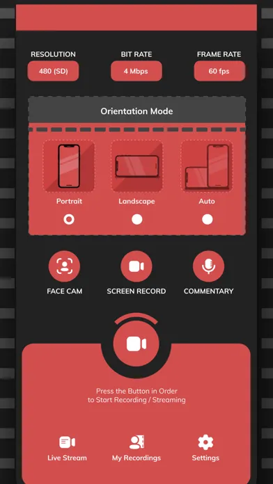 Capturas de pantalla de Screen Recorder - Video Stream