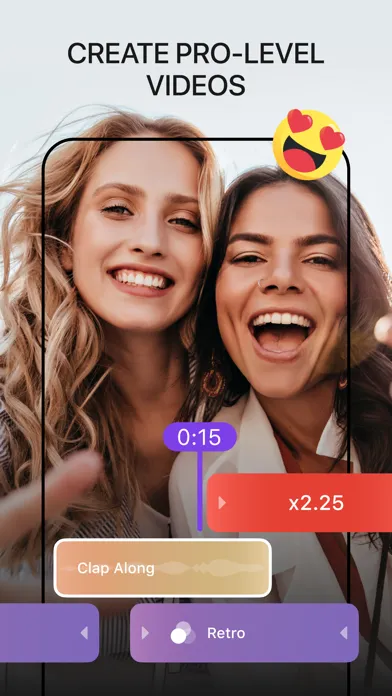 Efectum – Video Editor & Maker应用截图