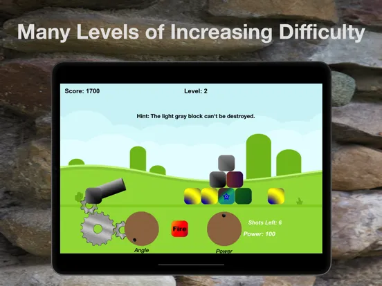 Capturas de tela do Cranky Cannon iPad 