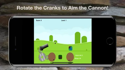 Capturas de tela do Cranky Cannon