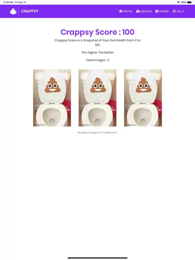 Crappsy: AI Digestive Health iPad 应用截图
