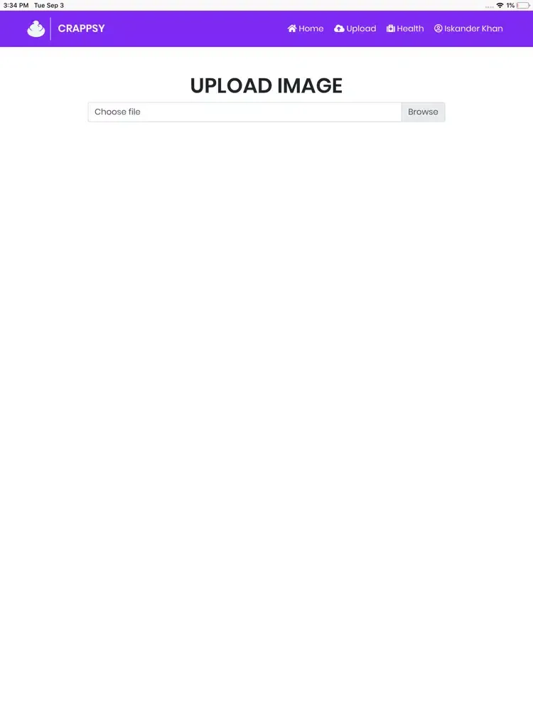 Crappsy: AI Digestive Health iPad 应用截图
