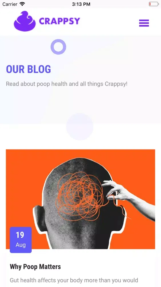 Crappsy: AI Digestive Health应用截图