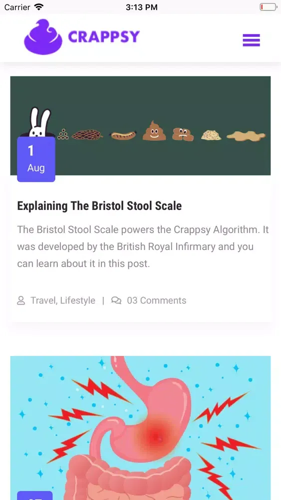 Crappsy: AI Digestive Health应用截图