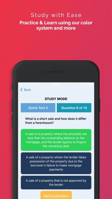 South Dakota Real Estate Exam Screenshots