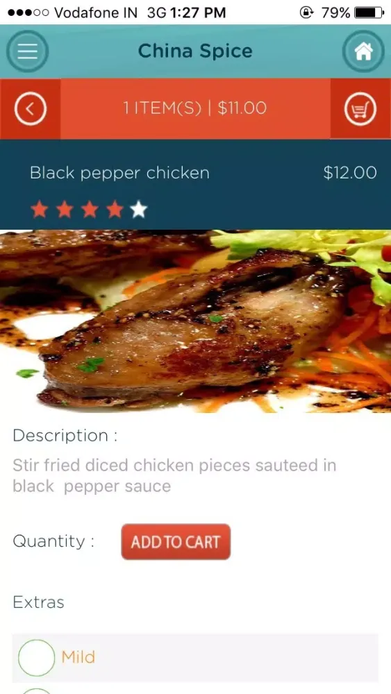 Ảnh chụp màn hình của China Spice